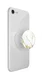PopSockets X HappyCase PopGrip PopTop Greep en Standaard Wit Marmer afbeelding 11