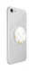 PopSockets X HappyCase PopGrip PopTop Greep en Standaard Wit Marmer afbeelding 12