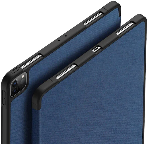 Dux Ducis Domo Series Apple iPad Pro 12.9 2018 / 2020 Tri-fold Blauw afbeelding 3