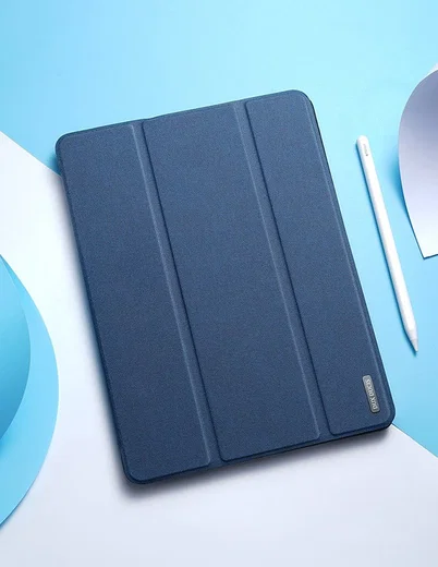 Dux Ducis Domo Series Apple iPad Pro 12.9 2018 / 2020 Tri-fold Blauw afbeelding 2