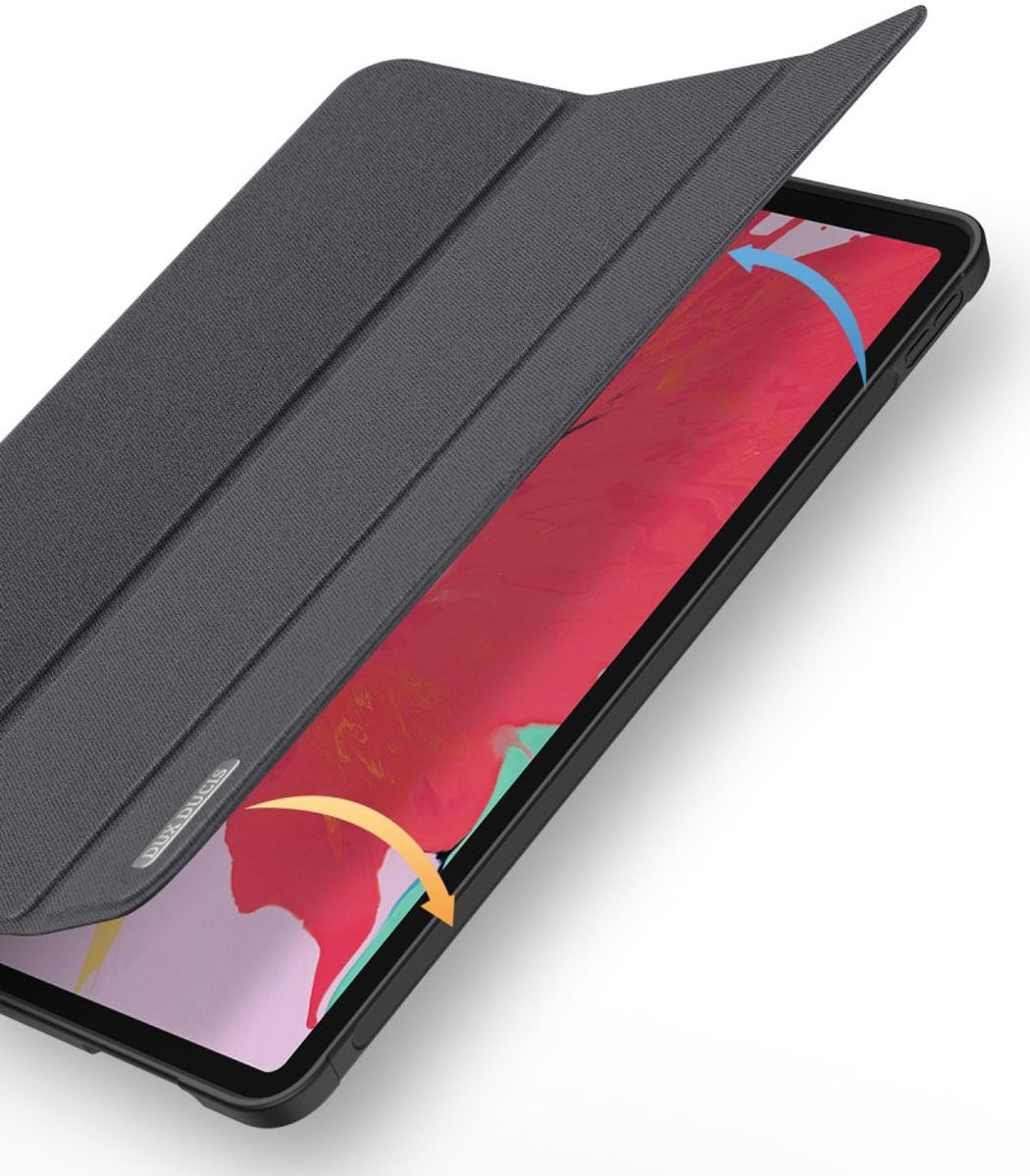 Dux Ducis Domo Series Apple iPad Pro 12.9 2018 / 2020 Tri-fold Blauw afbeelding 6