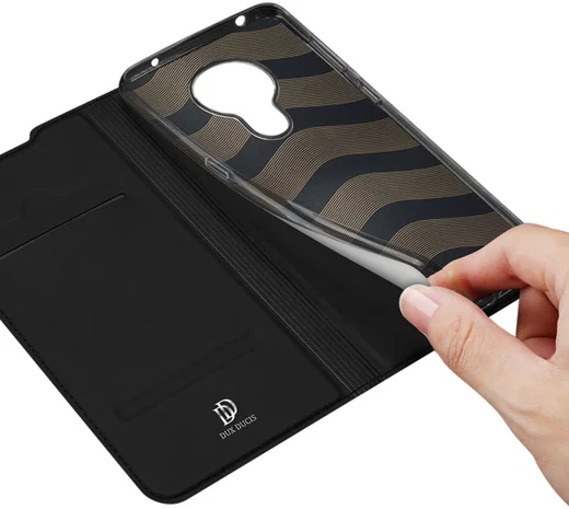 Dux Ducis Skin Pro Series Nokia 5.3 Hoesje Portemonnee Zwart afbeelding 5