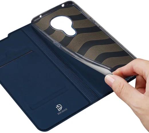Dux Ducis Skin Pro Series Nokia 5.3 Hoesje Portemonnee Blauw afbeelding 4