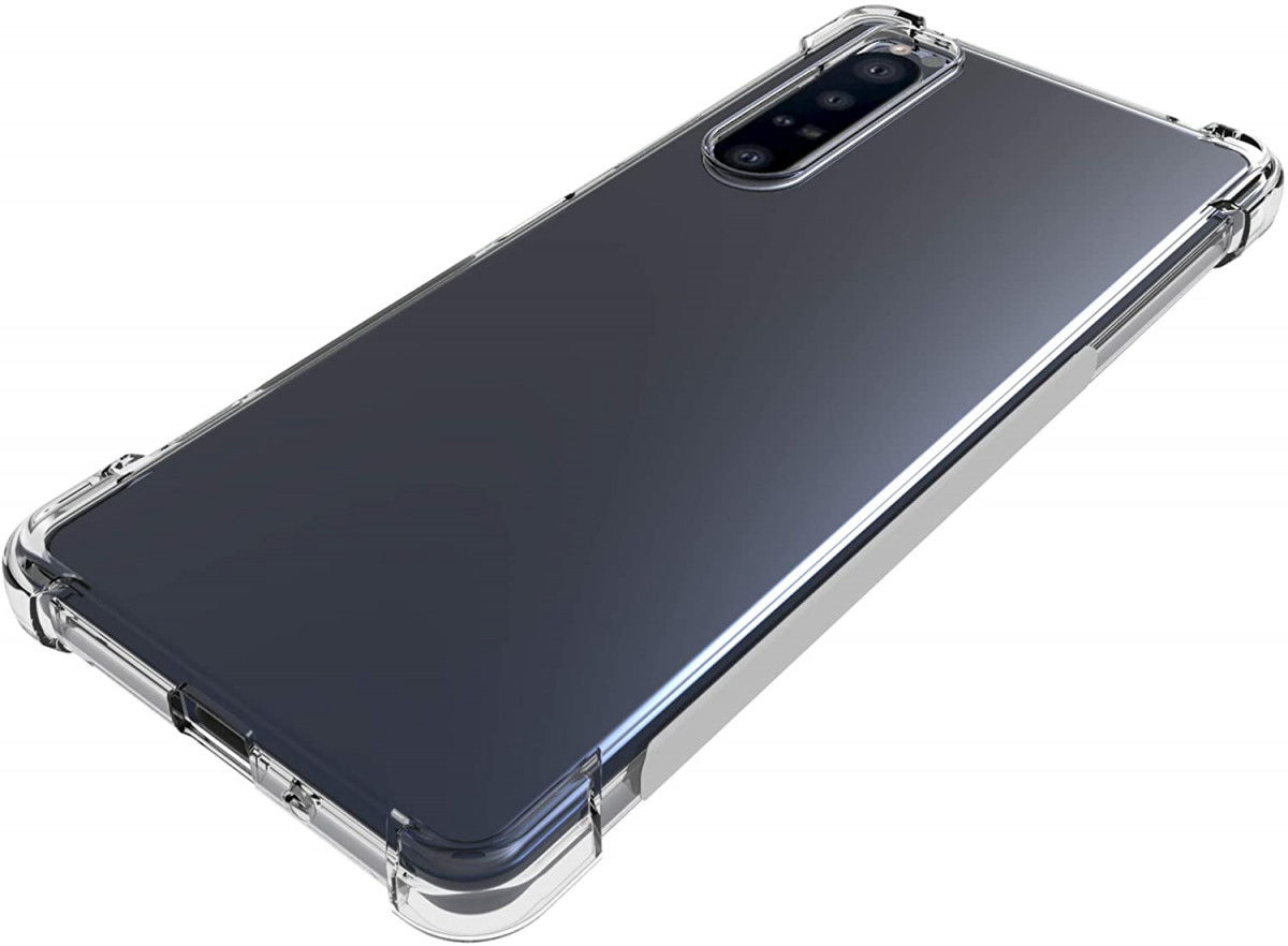 Sony Xperia 1 II Hoesje Schokbestendig Transparant afbeelding 1