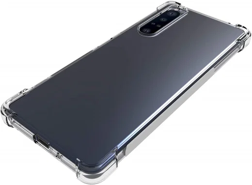 Sony Xperia 1 II Hoesje Schokbestendig Transparant afbeelding 1
