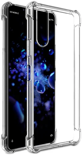 Sony Xperia 10 II Hoesje Schokbestendig Transparant afbeelding 1
