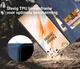 Rosso Element OnePlus 8 Pro Hoesje Book Cover Blauw afbeelding 5