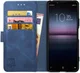 Rosso Element Sony Xperia 1 II Hoesje Book Cover Blauw afbeelding 1