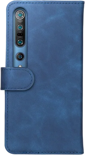 Rosso Element Xiaomi Mi 10 / Mi 10 Pro Hoesje Book Cover Blauw afbeelding 2