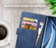 Rosso Element Xiaomi Mi 10 / Mi 10 Pro Hoesje Book Cover Blauw afbeelding 6