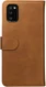 Rosso Element Samsung Galaxy A41 Hoesje Book Cover Lichtbruin afbeelding 2