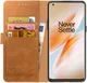 Rosso Element OnePlus 8 Pro Hoesje Book Cover Lichtbruin afbeelding 1