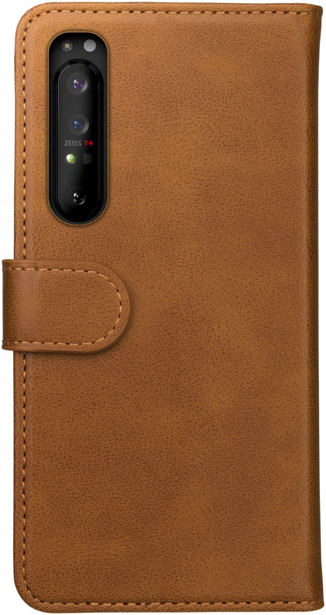 Rosso Element Sony Xperia 1 II Hoesje Book Cover Lichtbruin afbeelding 5