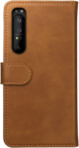 Rosso Element Sony Xperia 1 II Hoesje Book Cover Lichtbruin afbeelding 5