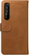 Rosso Element Sony Xperia 1 II Hoesje Book Cover Lichtbruin afbeelding 5