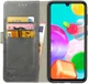 Rosso Element Samsung Galaxy A41 Hoesje Book Cover Grijs afbeelding 1