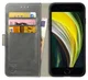 Rosso Element Apple iPhone SE (2020/2022) Hoesje Book Cover Grijs afbeelding 1