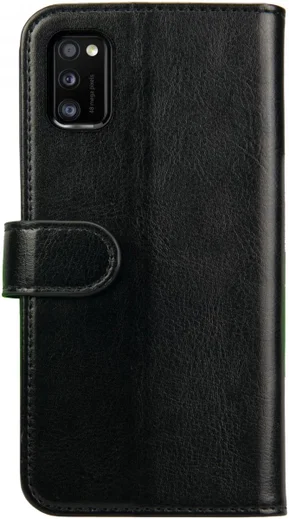 Rosso Element Samsung Galaxy A41 Hoesje Book Cover Zwart afbeelding 2