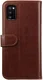 Rosso Element Samsung Galaxy A41 Hoesje Book Cover Bruin afbeelding 4