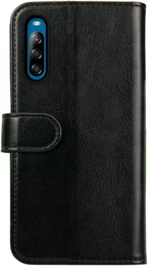 Rosso Element Sony Xperia L4 Hoesje Book Cover Zwart afbeelding 2