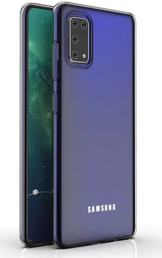 Samsung Galaxy A41 Hoesje Dun TPU Transparant afbeelding 3