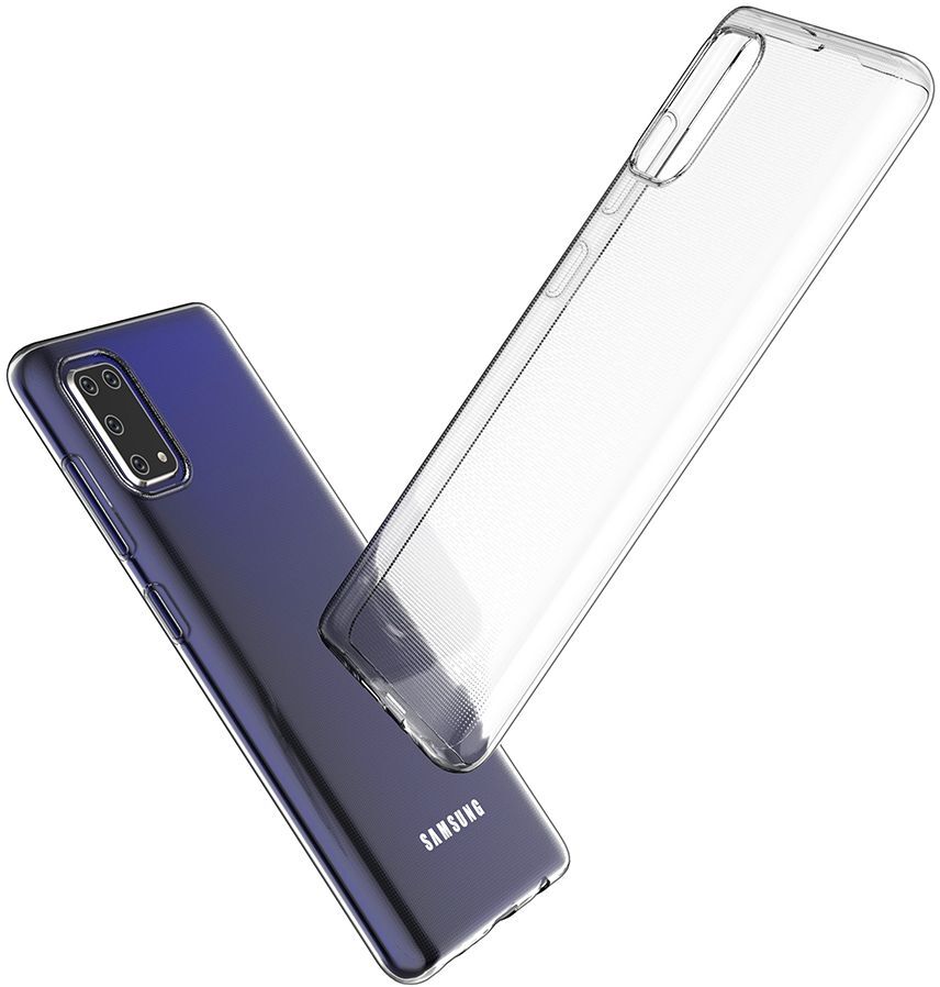 Samsung Galaxy A41 Hoesje Dun TPU Transparant afbeelding 4