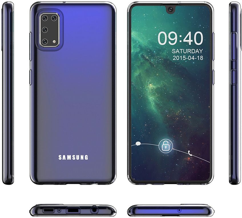 Samsung Galaxy A41 Hoesje Dun TPU Transparant afbeelding 7