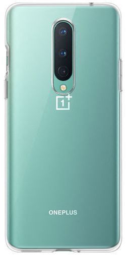 OnePlus 8 Hoesje Dun TPU Transparant afbeelding 1