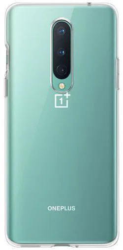 OnePlus 8 Hoesje Dun TPU Transparant afbeelding 1