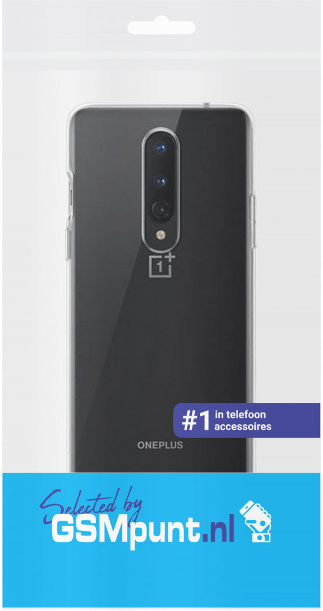 OnePlus 8 Hoesje Dun TPU Transparant afbeelding 3