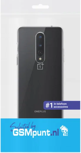 OnePlus 8 Hoesje Dun TPU Transparant afbeelding 3