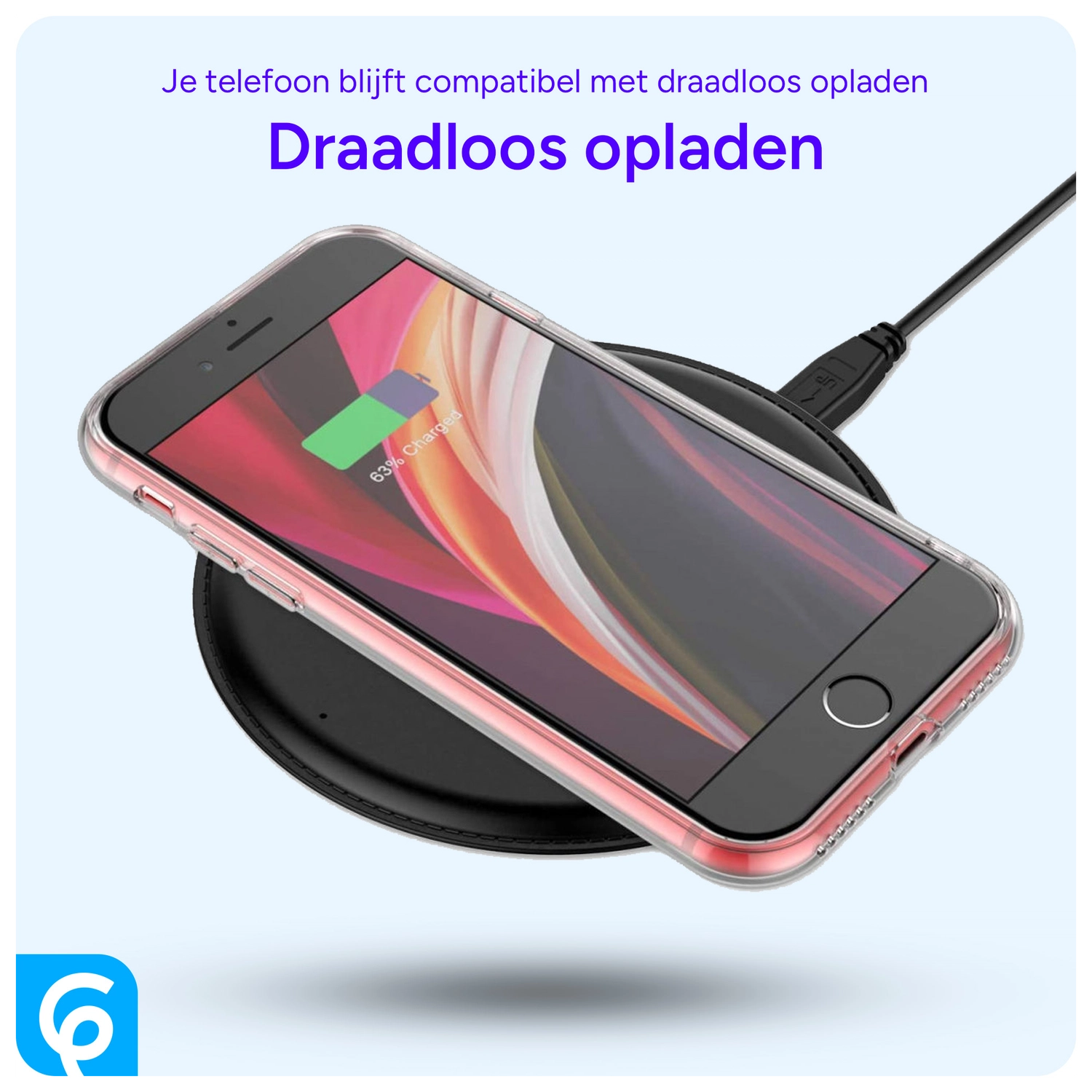 Apple iPhone SE (2020/2022) Hoesje Dun TPU Back Cover Transparant afbeelding 2