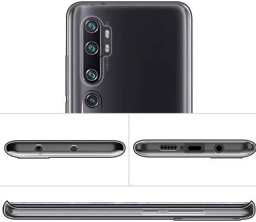 Xiaomi Mi 10 (Pro) Hoesje Dun TPU Transparant afbeelding 4