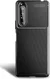 Sony Xperia 1 II Hoesje Siliconen Carbon TPU Back Cover Zwart afbeelding 8