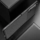 Sony Xperia 1 II Hoesje Siliconen Carbon TPU Back Cover Zwart afbeelding 13