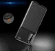 Sony Xperia 10 II Siliconen Carbon Hoesje Blauw afbeelding 8