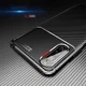 Sony Xperia 10 II Siliconen Carbon Hoesje Blauw afbeelding 4