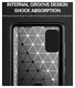Samsung Galaxy A41 Geborsteld TPU Hoesje Zwart afbeelding 5