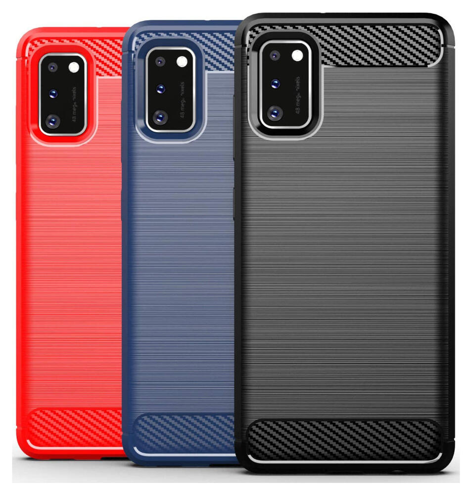 Samsung Galaxy A41 Geborsteld TPU Hoesje Zwart afbeelding 8