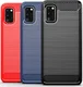 Samsung Galaxy A41 Geborsteld TPU Hoesje Blauw afbeelding 3