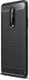 OnePlus 8 Hoesje Geborsteld TPU Flexibele Back Cover Zwart afbeelding 3