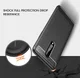 OnePlus 8 Hoesje Geborsteld TPU Flexibele Back Cover Zwart afbeelding 5