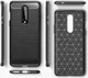 OnePlus 8 Hoesje Geborsteld TPU Flexibele Back Cover Blauw afbeelding 9