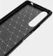 Sony Xperia 1 II Geborsteld TPU Hoesje Zwart afbeelding 9