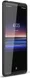 Sony Xperia 1 II Geborsteld TPU Hoesje Zwart afbeelding 2