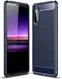 Sony Xperia 10 II Geborsteld TPU Hoesje Blauw afbeelding 4