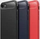 iPhone SE (2020/2022) / 8 / 7 Hoesje Geborsteld TPU Flexibel Rood afbeelding 5