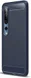 Xiaomi Mi 10 / Mi 10 Pro Hoesje Geborsteld en Flexibel TPU Blauw afbeelding 1