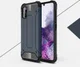 Samsung Galaxy A41 Hoesje Shock Proof Hybride Back Cover Donker Blauw afbeelding 8