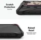 Ringke Fusion X Huawei P40 Hoesje met Camo Design Zwart afbeelding 4